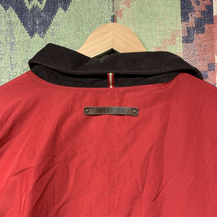 Tommy Hilfiger Vintage Reversible Puffer Jacket Large 90s