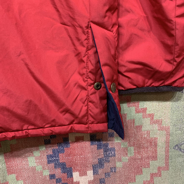 Tommy Hilfiger Vintage Reversible Puffer Jacket Large 90s