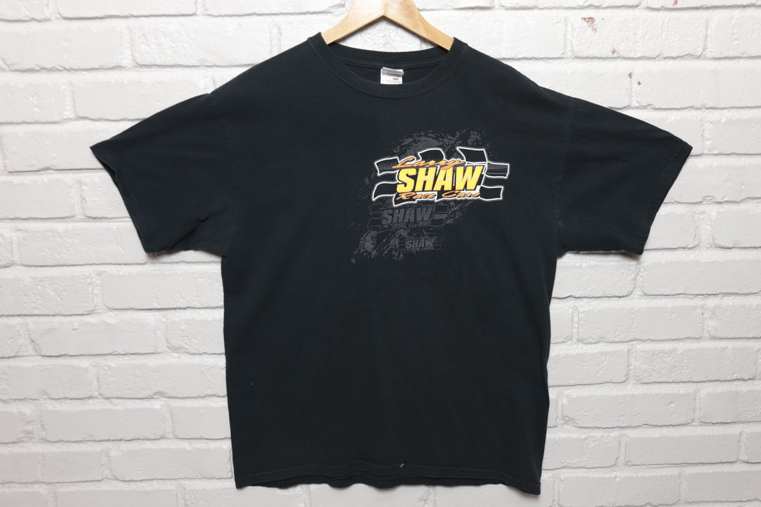 2000s Vintage Larry Shaw Race Cars T Shirt Size Large