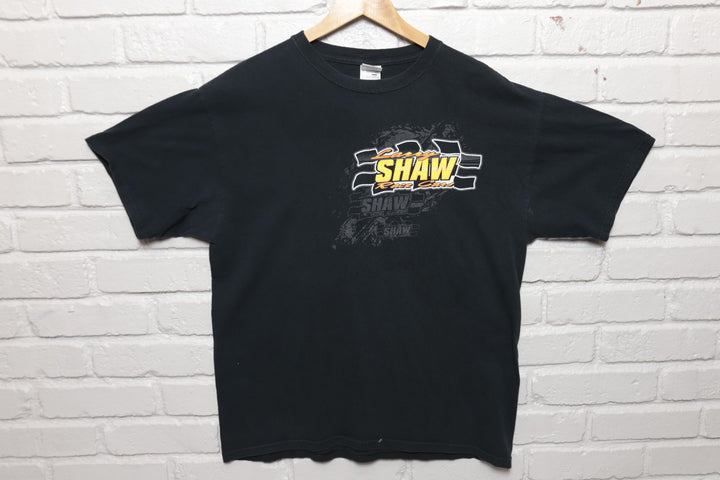 2000s Vintage Larry Shaw Race Cars T Shirt Size Large