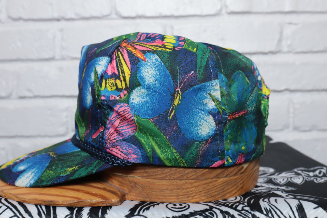 90s Vintage Roberts Dybdahl Butterflies Trucker Hat