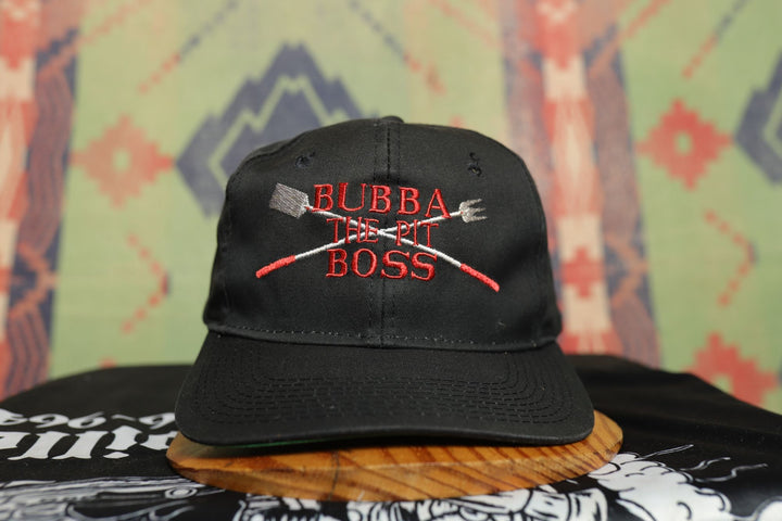 Bubba Pit Boss Vintage BBQ Snapback Hat 90s