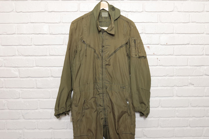 Combat Vehicle Vintage Stenciled Coveralls Small 80s