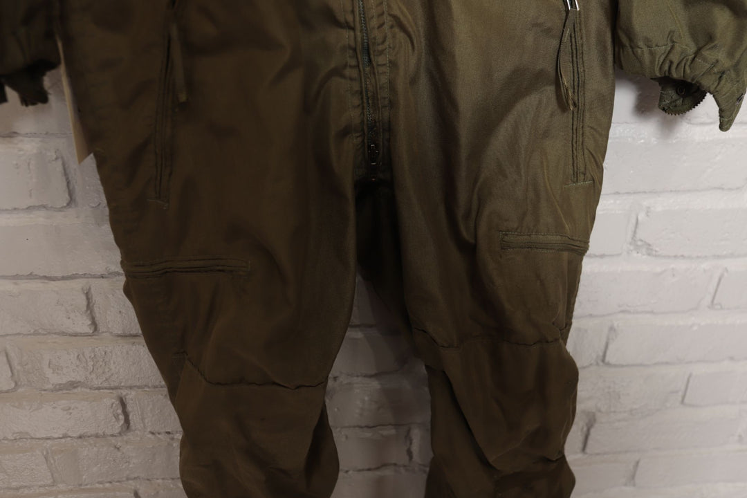 Combat Vehicle Vintage Stenciled Coveralls Small 80s