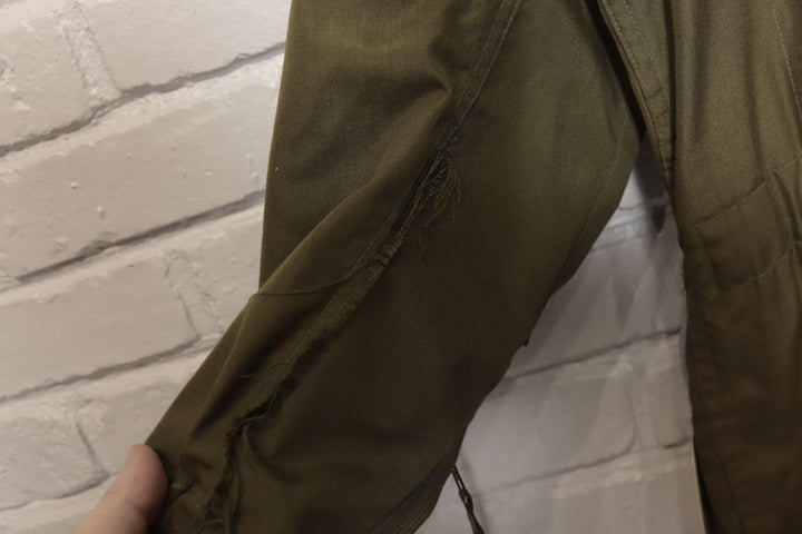 Combat Vehicle Vintage Stenciled Coveralls Small 80s