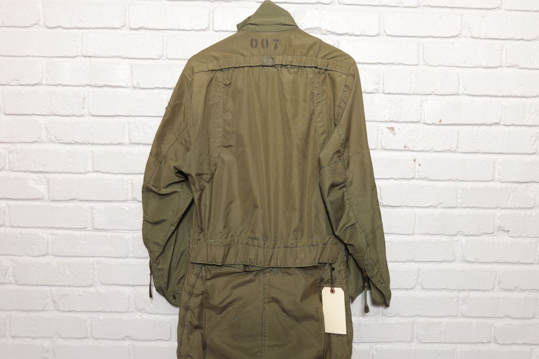 Combat Vehicle Vintage Stenciled Coveralls Small 80s