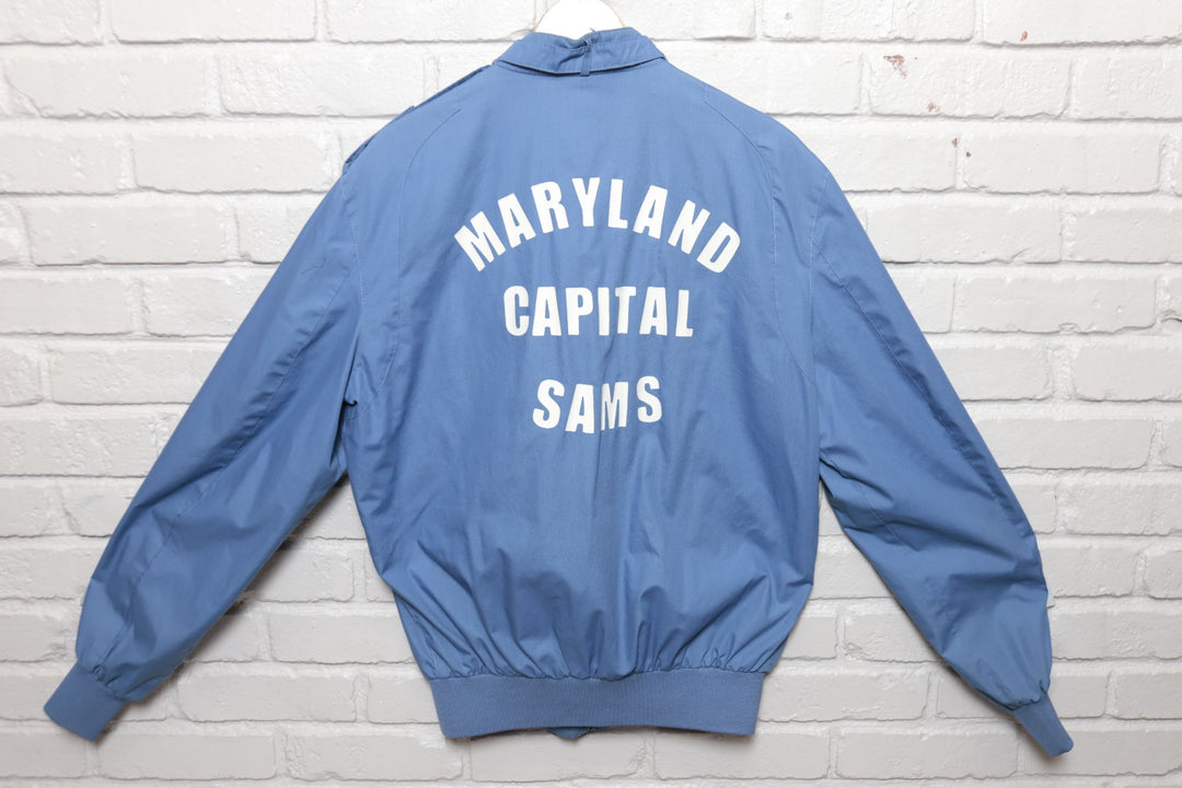 80s Vintage Maryland Capital Sams Members Only Jacket Size Medium
