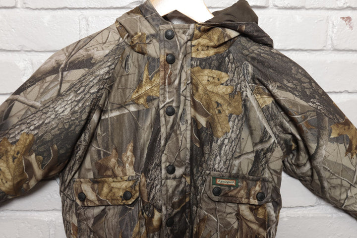 90s Vintage Kids Remington Camo Jacket Size Large
