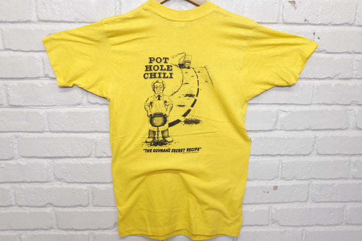Pot Hole Chili Little Rock Vintage T Shirt Medium 80s