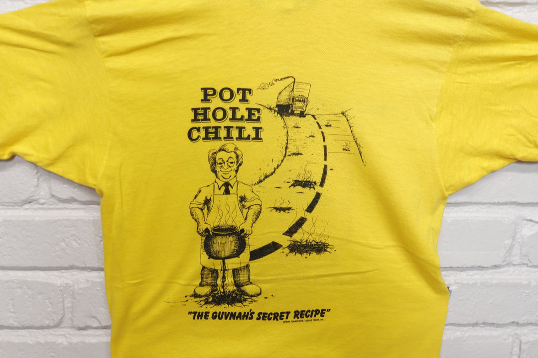 Pot Hole Chili Little Rock Vintage T Shirt Medium 80s