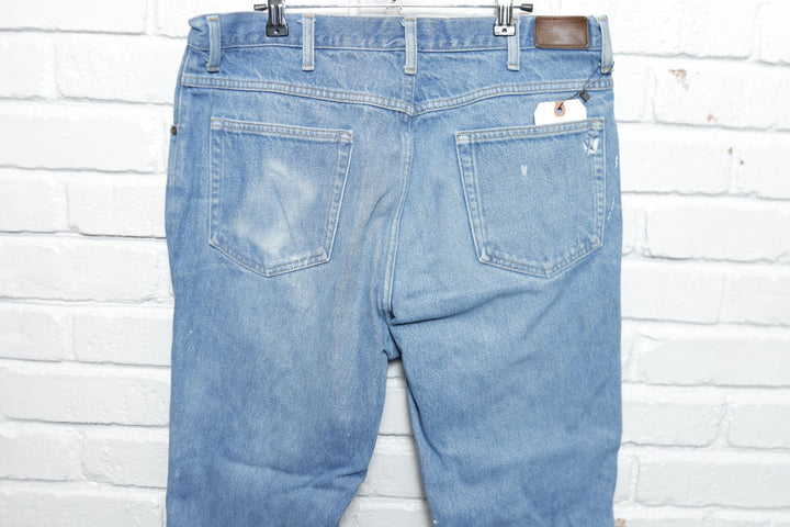 L.L. Bean Vintage Distressed Classic Fit Jeans 2000s 36/30
