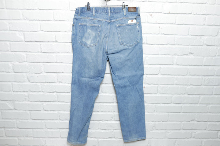 L.L. Bean Vintage Distressed Classic Fit Jeans 2000s 36/30