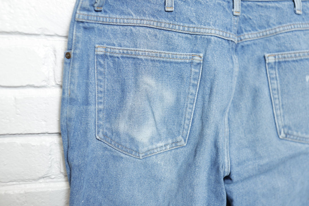 L.L. Bean Vintage Distressed Classic Fit Jeans 2000s 36/30