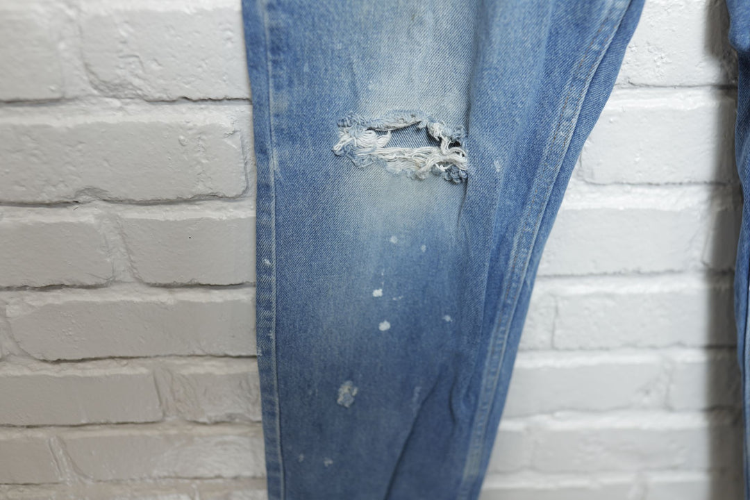 L.L. Bean Vintage Distressed Classic Fit Jeans 2000s 36/30
