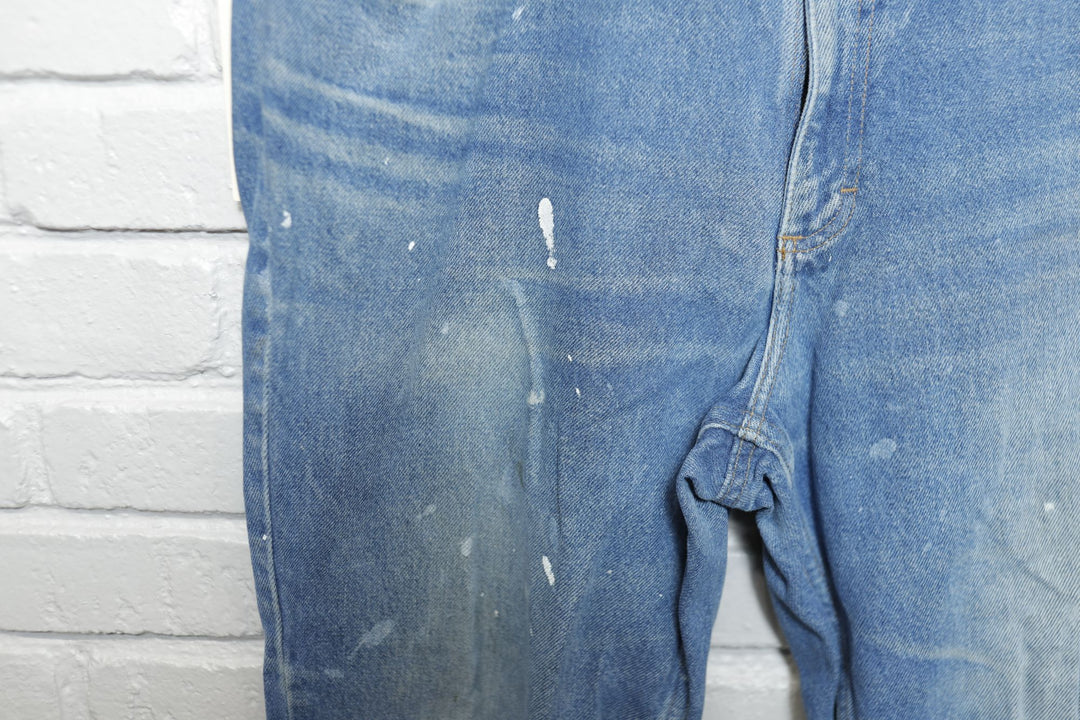 L.L. Bean Vintage Distressed Classic Fit Jeans 2000s 36/30