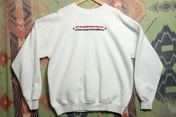 America Vintage Sweatshirt XL 90s