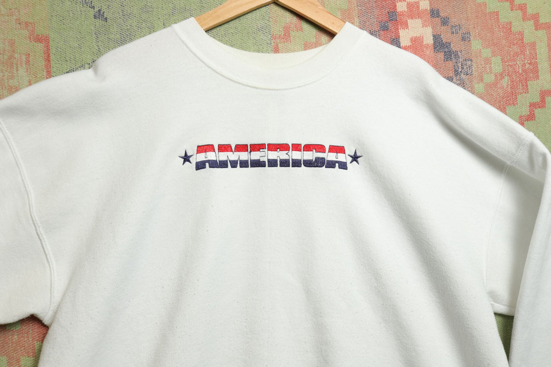 America Vintage Sweatshirt XL 90s