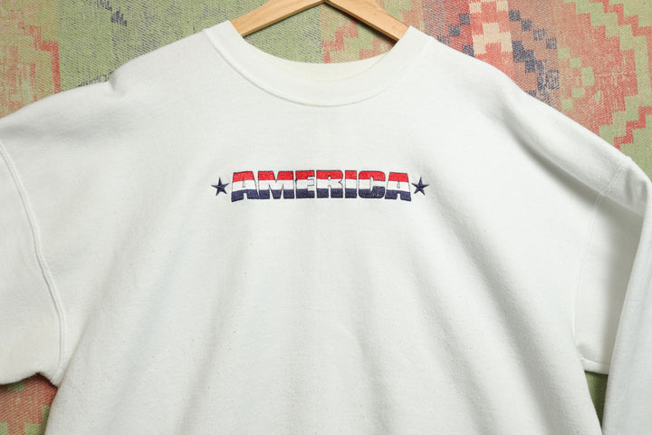 America Vintage Sweatshirt XL 90s
