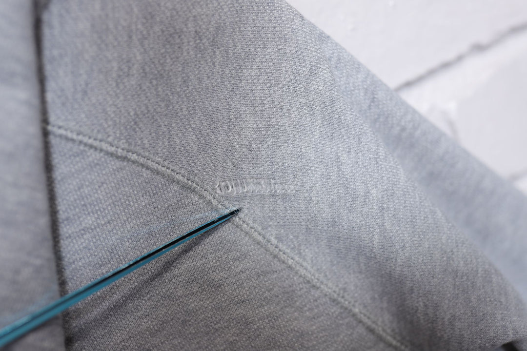 Nike Vintage Grey Full Zip Hoodie 2000s Medium