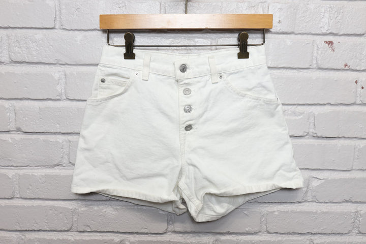 90s Vintage Levi's 950 Button Fly Shorts Size 27/3.5