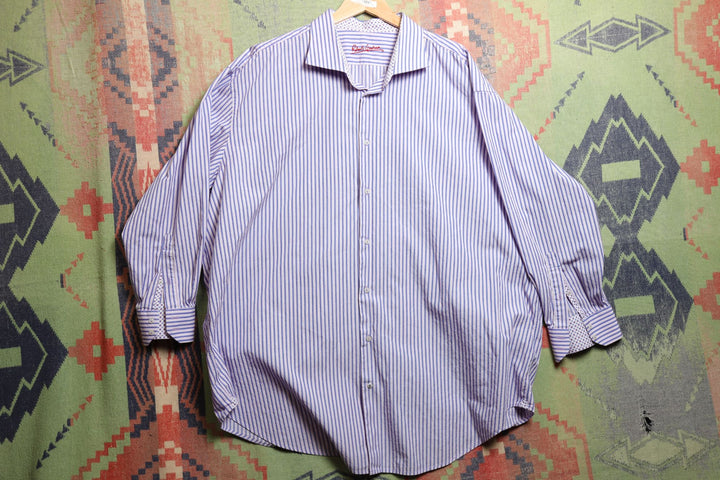 Robert Graham Striped Shirt XXXL