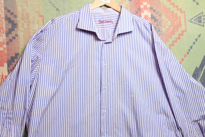 Robert Graham Striped Shirt XXXL