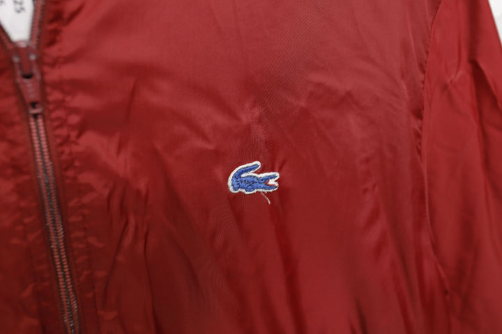 Izod Lacoste Vintage Bomber Jacket Medium 80s