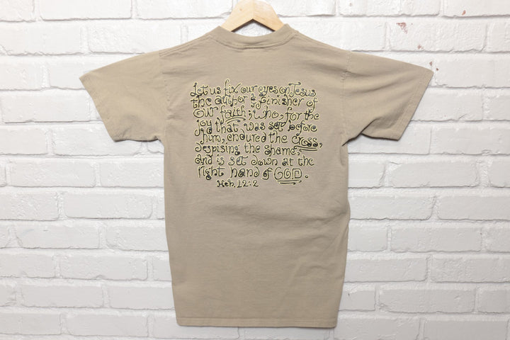 90s Vintage New Life Ranch Jesus T Shirt Size Small