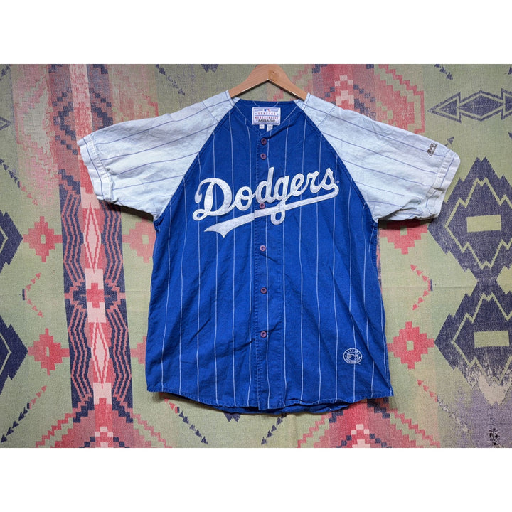Dodgers Vintage Mirage Mike Piazza Throwback Jersey Large 90s