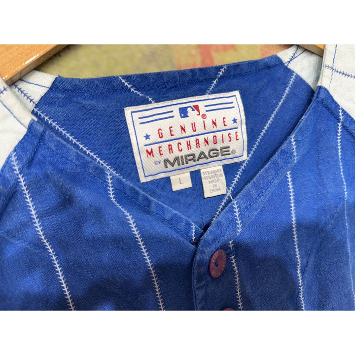 Dodgers Vintage Mirage Mike Piazza Throwback Jersey Large 90s