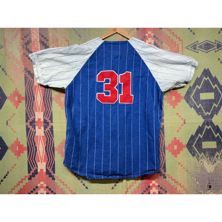 Dodgers Vintage Mirage Mike Piazza Throwback Jersey Large 90s
