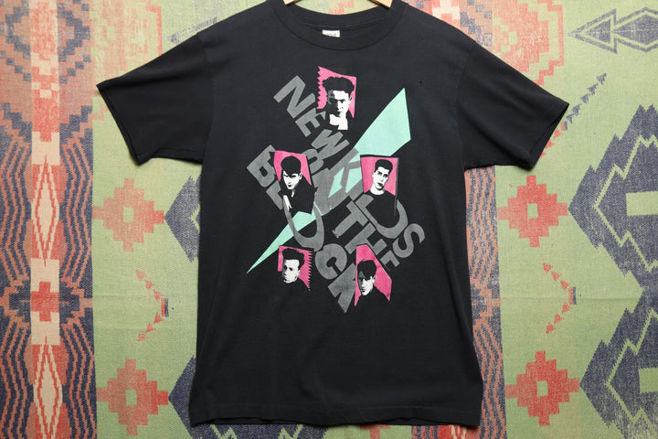New Kids On The Block Vintage Band T Shirt Medium 90s