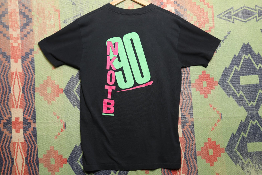 New Kids On The Block Vintage Band T Shirt Medium 90s