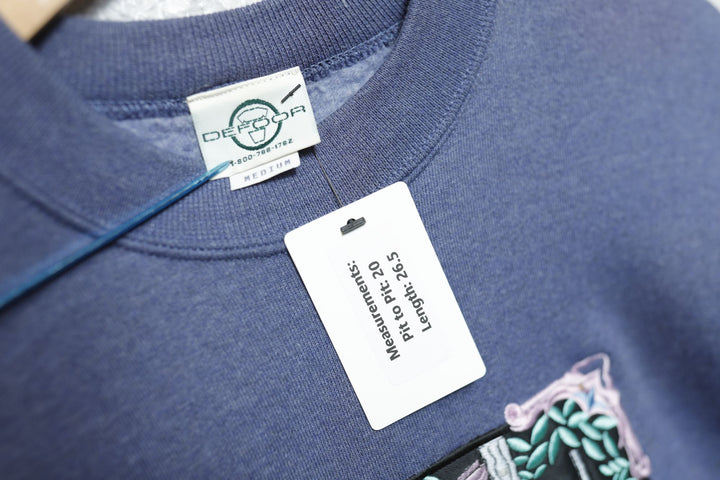 Be Good to Mother Earth Vintage Sweatshirt Medium 90s