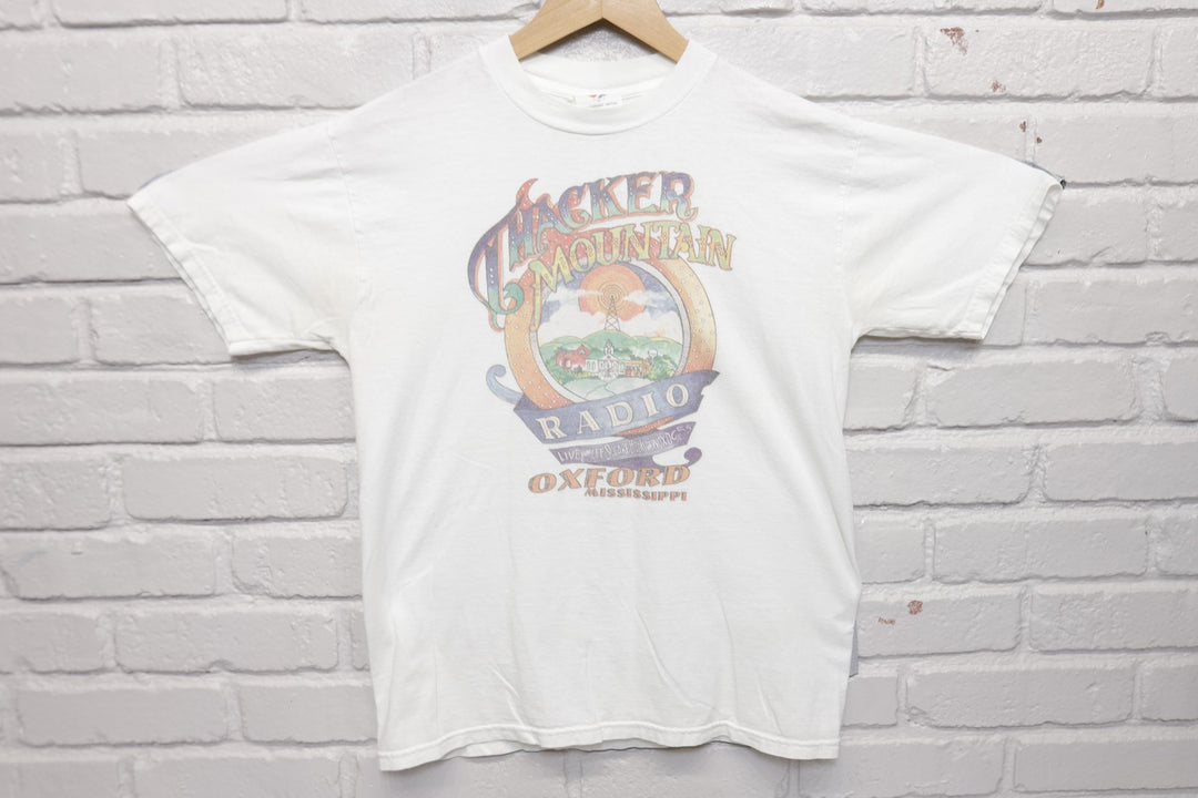 Thacker Mountain Vintage Radio T Shirt 2000s Small