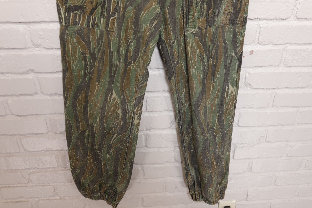 Camo Clan Vintage Tree Stand Camo Cargo Hunting Pants 80s 36/31.5