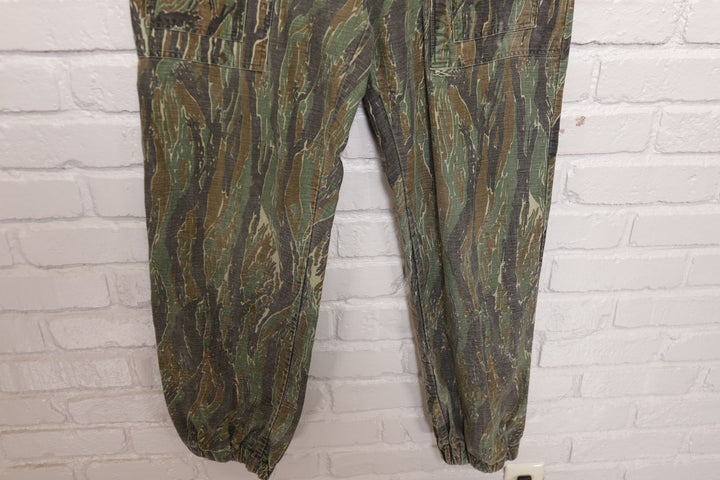 Camo Clan Vintage Tree Stand Camo Cargo Hunting Pants 80s 36/31.5