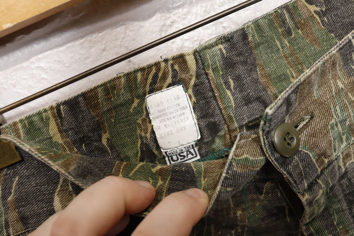 Camo Clan Vintage Tree Stand Camo Cargo Hunting Pants 80s 36/31.5