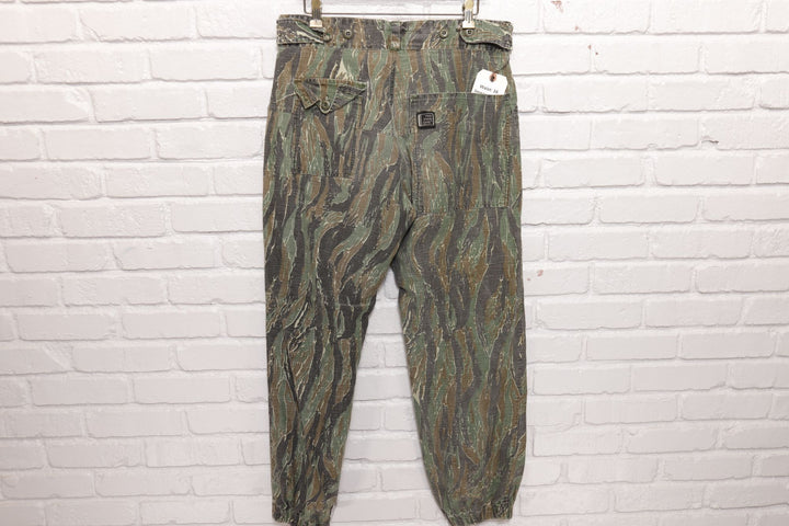 Camo Clan Vintage Tree Stand Camo Cargo Hunting Pants 80s 36/31.5