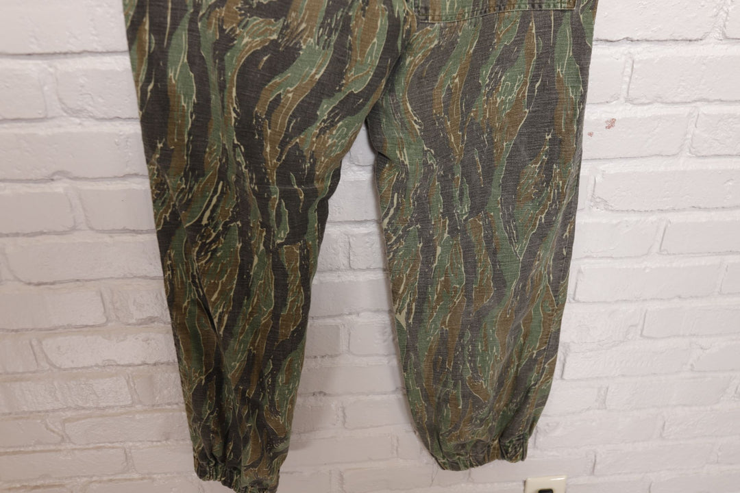 Camo Clan Vintage Tree Stand Camo Cargo Hunting Pants 80s 36/31.5