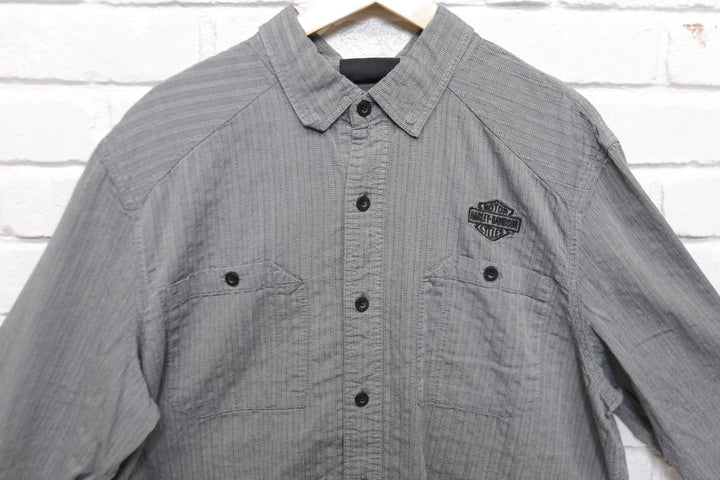 Harley Davidson Vintage Gray Shirt XL 2000s