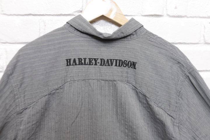 Harley Davidson Vintage Gray Shirt XL 2000s