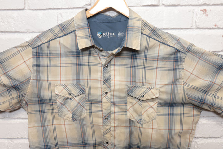 Kuhl Plaid Shirt XL 2000s