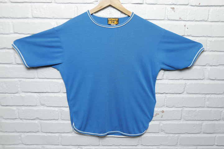 Admit One Vintage Paint Splattered T Shirt 80s Medium