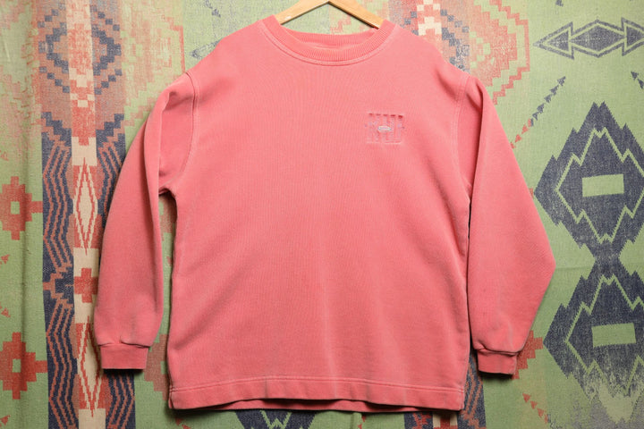 Key West Vintage Pink Sweatshirt Medium 90s