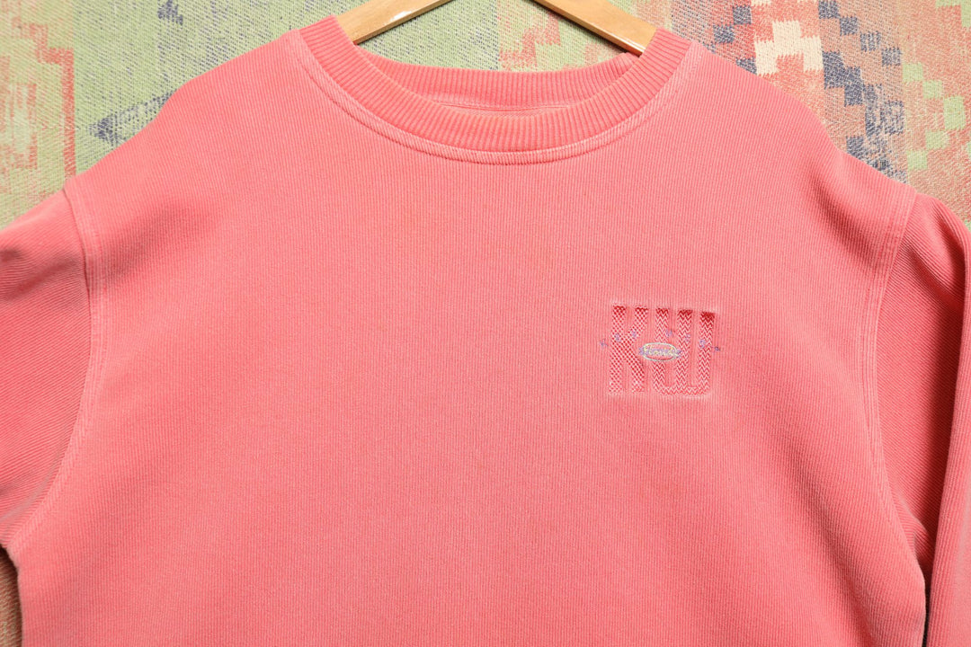 Key West Vintage Pink Sweatshirt Medium 90s