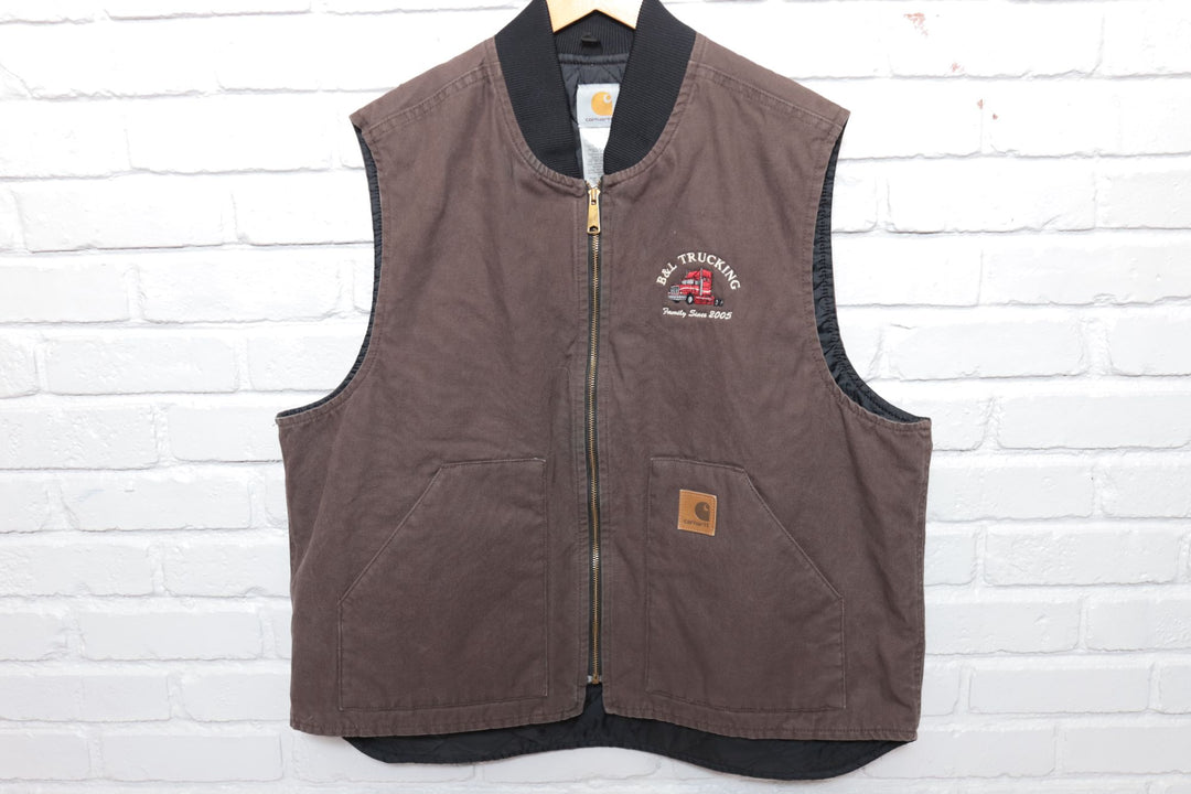 Carhartt B&L Trucking Vest Size XXL