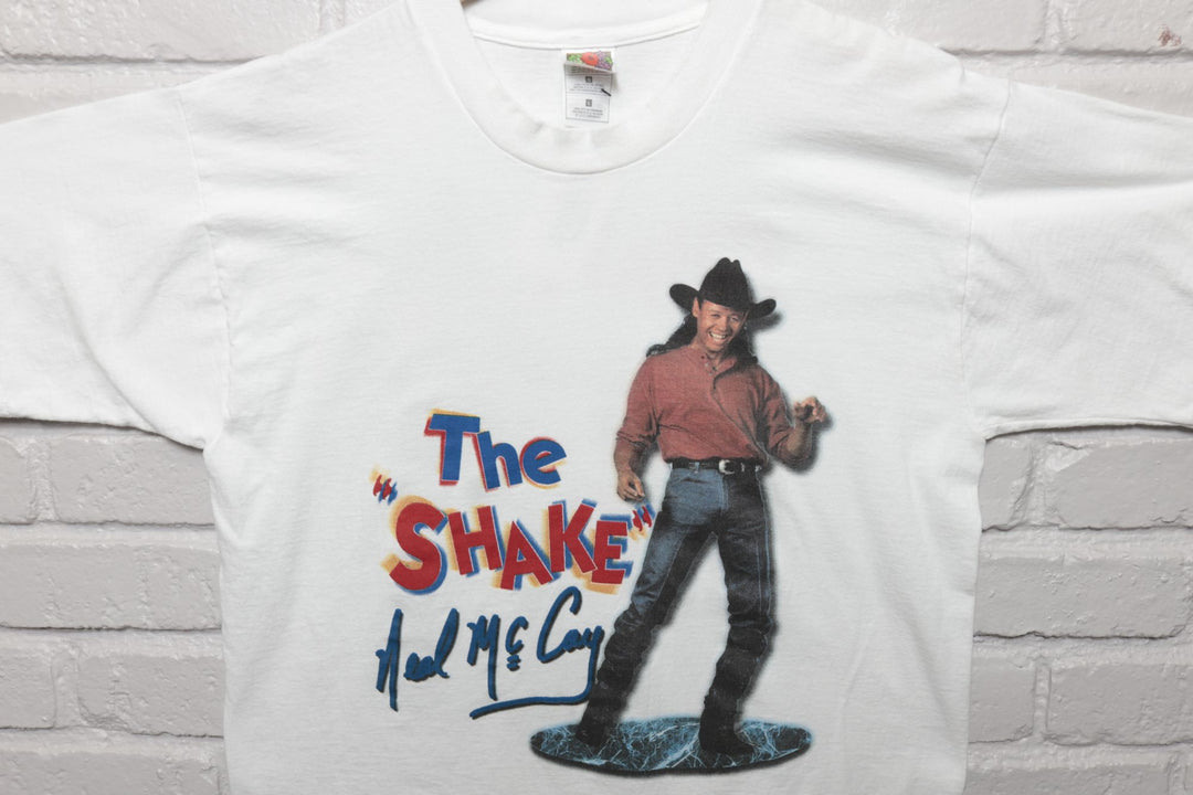 90s Vintage Neal McCoy The Shake T Shirt Size Large