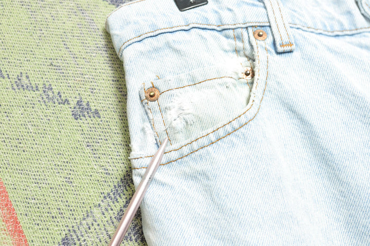 Levi's 550 Vintage Light Wash Denim Jeans 90s 34/30