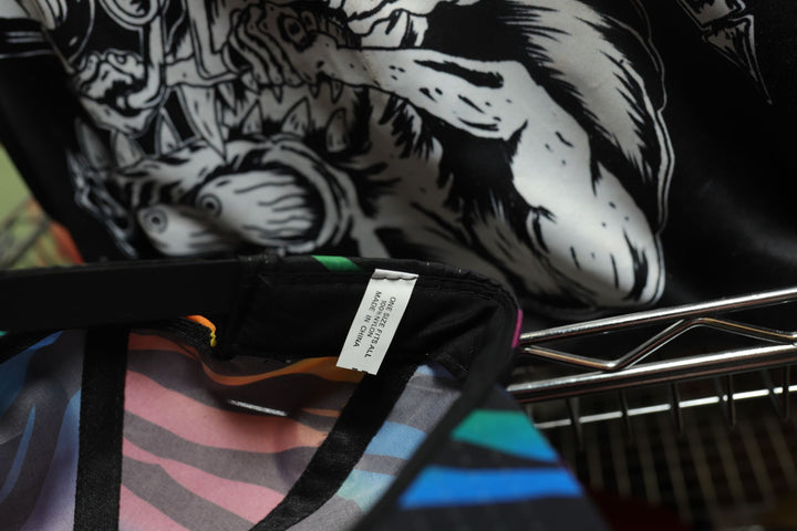 Bahamas Rainbow Tiger Stripe Vintage Snapback Hat 90s